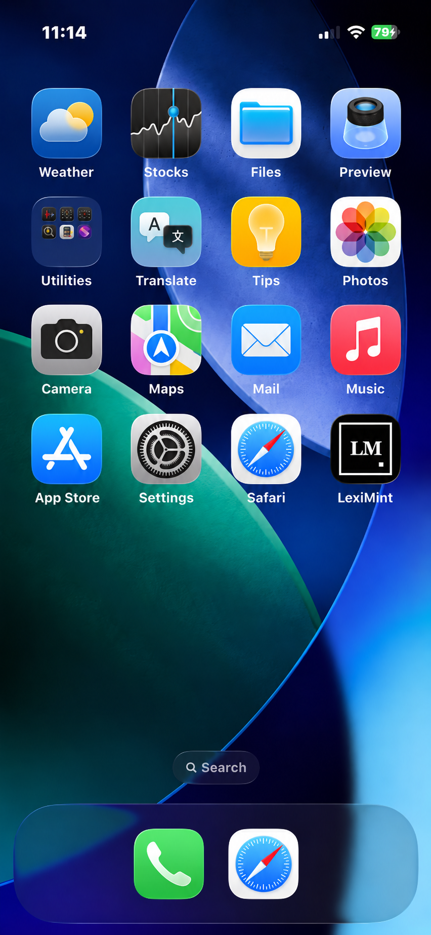 Open LexiMint from its icon