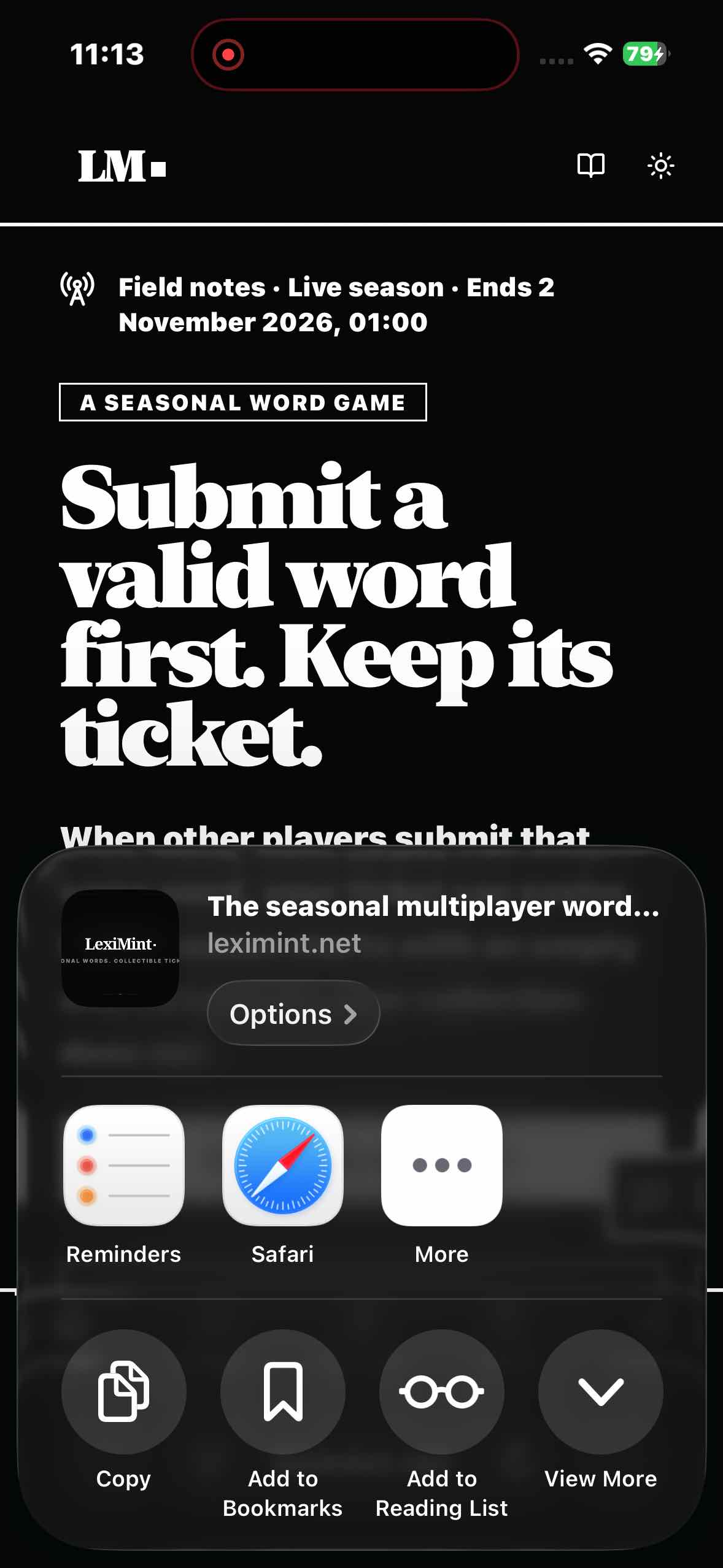 Show all Share actions